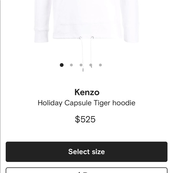 kenzo holiday capsule sweatshirt size M - Picture 6 of 6
